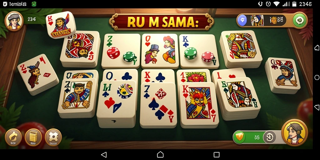 Tampilan seru gameplay Domino di 234E.