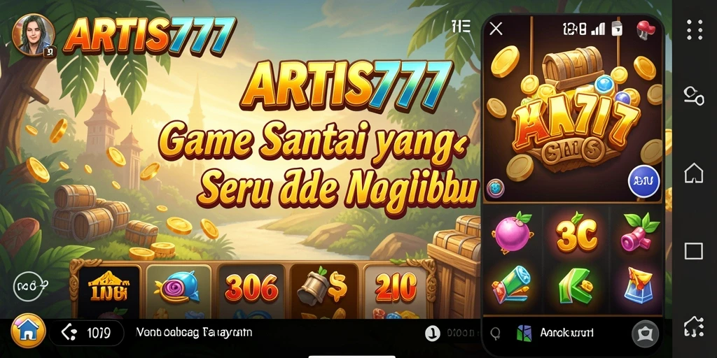 Tampilan menarik dari gameplay ARTIS777 yang penuh warna.