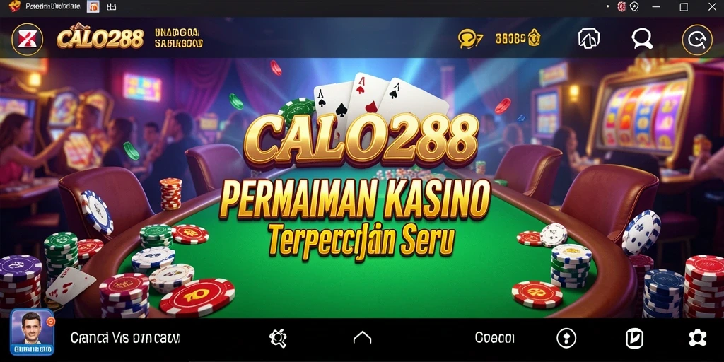 Screenshot gameplay CALO288 yang menunjukkan keseruan permainan Kasino.