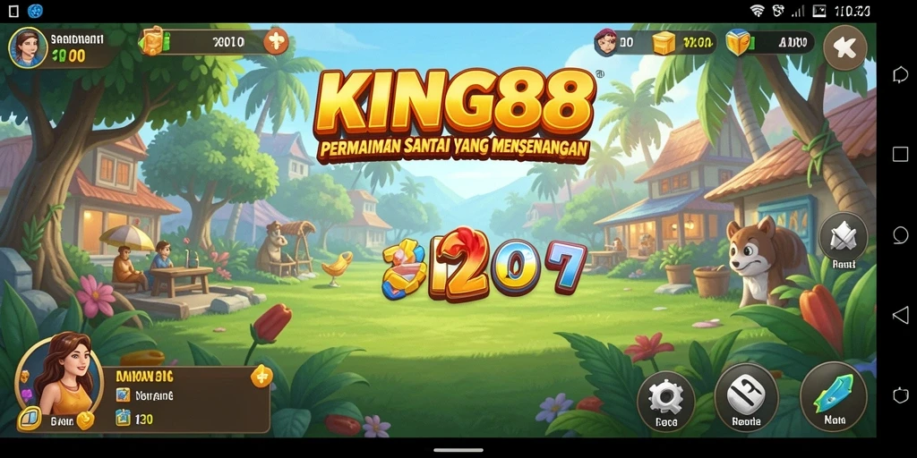 Tampilan menarik dari gameplay <strong>KING88</strong> dengan aktivitas seru.