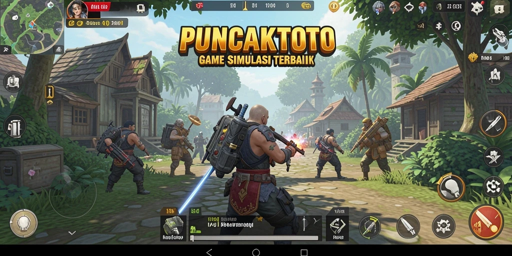 Tampilan gameplay PUNCAKTOTO yang menarik dan menghibur.