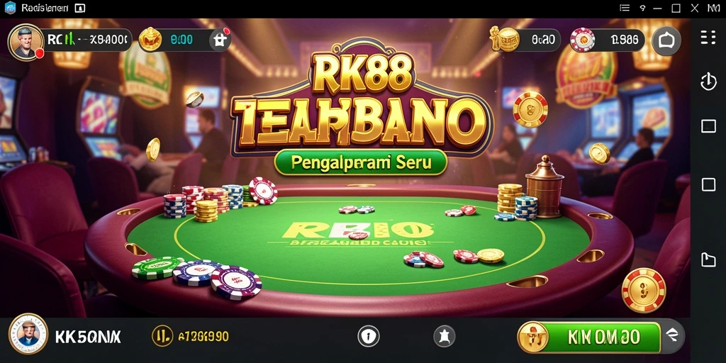Tampilan gameplay seru dan interaktif di RK88.