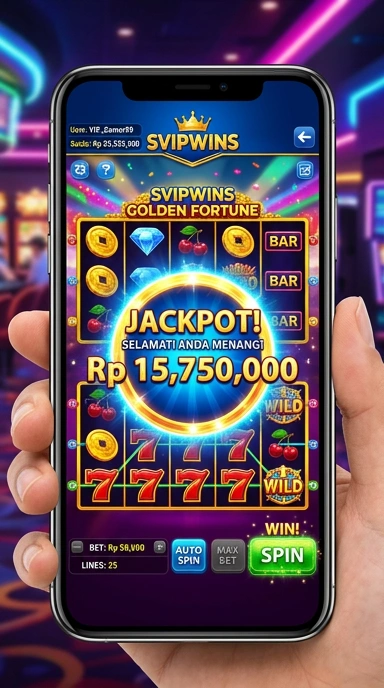 Tampilan antarmuka svipwins yang intuitif memudahkan pengguna dalam mencari aplikasi.